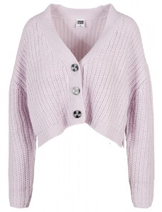 URBAN CLASSICS Ladies Oversized Cardigan - softlilac