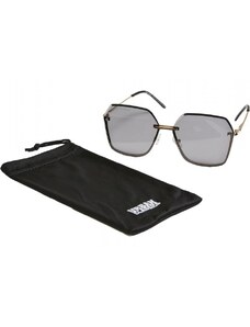 URBAN CLASSICS Sunglasses Michigan - black/gold
