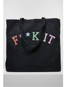 MISTER TEE Fuck It Oversize Canvas Tote Bag