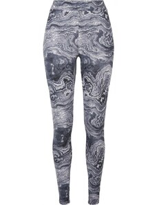 URBAN CLASSICS Ladies Soft AOP Leggings - blackoil