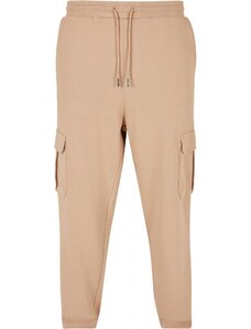 Pánské tepláky Urban Classics 90‘s Cargo Sweatpants - béžové