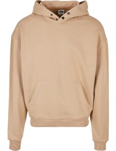 URBAN CLASSICS Snap Hoody - unionbeige