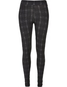 URBAN CLASSICS Ladies Soft AOP Leggings - blackcheck