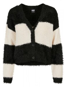 URBAN CLASSICS Ladies Short Oversized Feather Cardigan