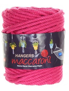 Maccaroni Hangers Rope 10 mm - malinová 505_01