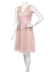 Růžové, krajkové, krátké šaty | 260 kousků - GLAMI.cz