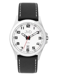 JVD Pánské vodotěsné černé náramkové hodinky JVD J1041.47