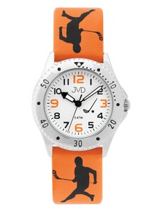 JVD Dětské florbalové oranžové náramkové hodinky JVD J7209.3