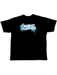 SNEAKERGALLERY Limited Spray Tee Sky Blue Black