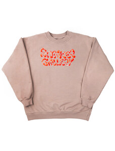 SNEAKERGALLERY Limited Liquid Crewneck Taupe