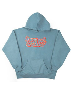 SNEAKERGALLERY Limited Liquid Hoodie Smoke Blue