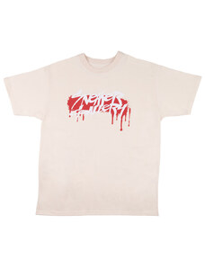SNEAKERGALLERY Limited Spray Tee Terracotta Natural