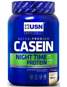 Proteinové prášky USN Casein Protein vanilka 908g un170