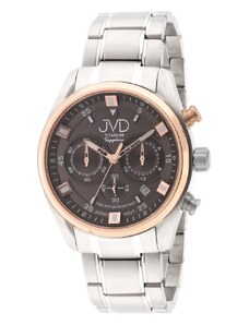 JVD Pánské titanové antialergické vodotěsné luxusní hodinky JVD JE2005.3
