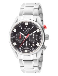 JVD Pánské titanové antialergické vodotěsné luxusní hodinky JVD JE2005.1