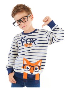 Denokids Fox Stripe Boys' Sweatshirt