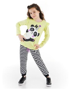 Denokids Hello Pandacorn Girls T-shirt Pants Suit