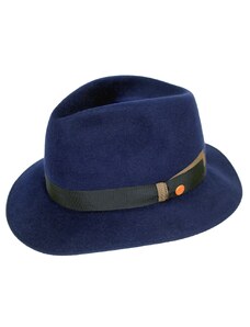 Luxusní modrý klobouk Mayser - Felix