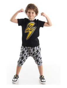 mshb&g Be Brave Boy's T-shirt Capri Shorts Set