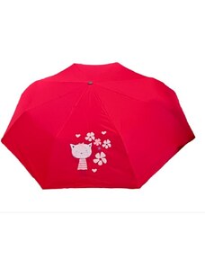 Doppler Mini Light Kids dětský skládací deštník červený