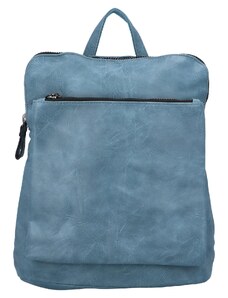 Urban Style Praktický dámský koženkový kabelko/batůžek Reyes, světle modrá