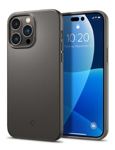 Ochranný kryt pro iPhone 14 Pro MAX - Spigen, Thin Fit Gunmetal