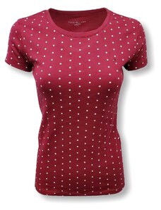 Tommy Hilfiger dámské tričko Dots červené