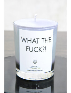 Things by E. - IRONIC CANDLES - WHAT THE FUCK?! / limited edition - lesní ovoce