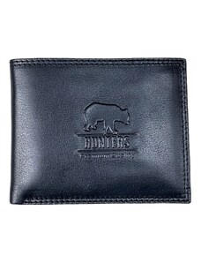 Pánská kožená peněženka Hunters black (RFID secure)