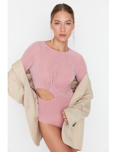 Trendyol Pink Knitted Bodysuit