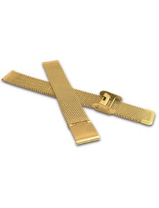 MINET Zlatý kovový tah MESH Band Gold - 14 MPSNG14