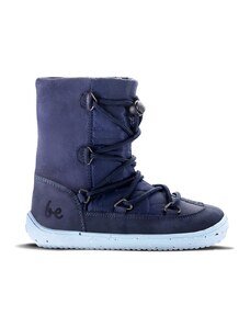 Dětské zimní barefoot boty Be Lenka Snowfox Kids 2.0 - Dark & Light Blue