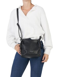 Krásná, nadčasová kabelka přes rameno Remonte Q0706-01 černá S