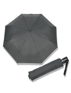Doppler Magic Fiber - pánský plně automatický deštník, šedá
