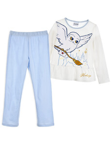 Dívčí pyžamo HARRY POTTER HEDVIKA bílé