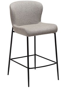 ​​​​​Dan-Form Béžová látková barová židle DAN-FORM Glam 67 cm