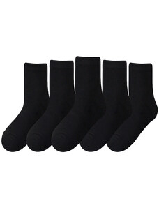 Dámské ponožky polovysoké černé bambusové 1