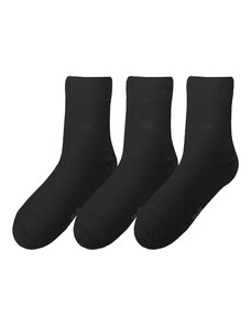 Pánské ponožky polovysoké černé bambusové