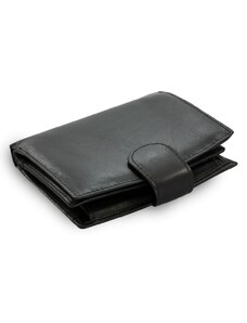 Arwel Dámská kožená peněženka se zápinkou - černá
