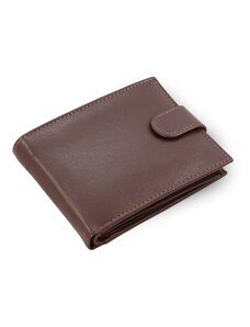 Arwel Pánská kožená peněženka se zápinkou - hnědá