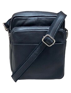 Pragati Fashion Pánská kožená taška ndm-380 černá