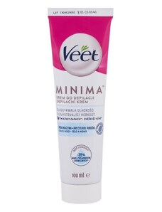 Veet Minima Hair Removal Cream Sensitive Skin Depilační přípravek 100 ml