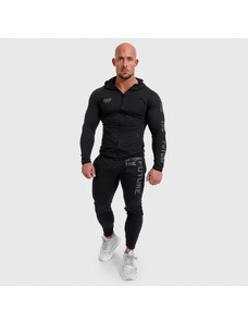 Pánská sportovní SlimFit souprava Iron Aesthetics Beyond the Future, černá