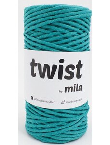 TWIST MILA 3 mm - smaragdová