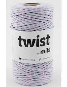 TWIST MILA 3 mm - MIX pastelová