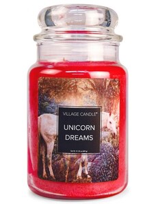 Village Candle Vonná svíčka Sny Jednorožce - Unicorn Dreams, 602 g