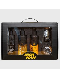 Nish Man Giftbox Gold dárková sada pánské kosmetiky