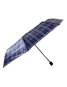 Swifts Kostkovaný skládací deštník červenomodrá 1123