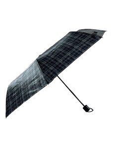 Swifts Kostkovaný skládací deštník černá 1123