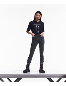 DŽÍNY KARL LAGERFELD KLXCD SKINNY DENIM PANTS